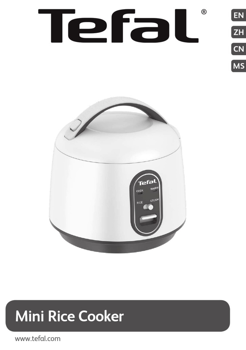 TEFAL MINI MECHANICAL RC RK224 manual