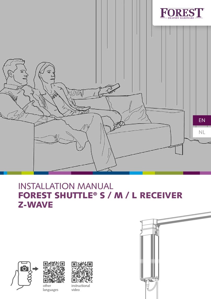 Forest SHUTTLE S installation manual