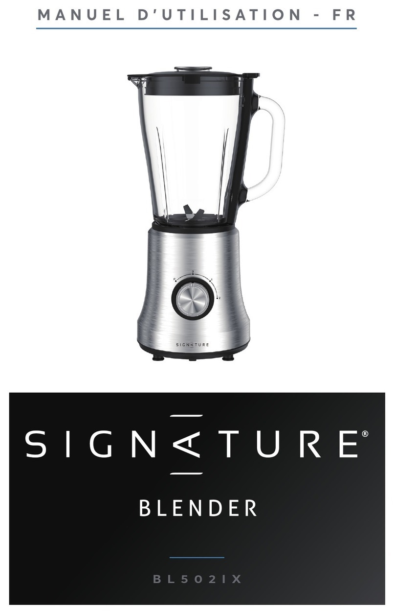 Signature BL502IX user manual