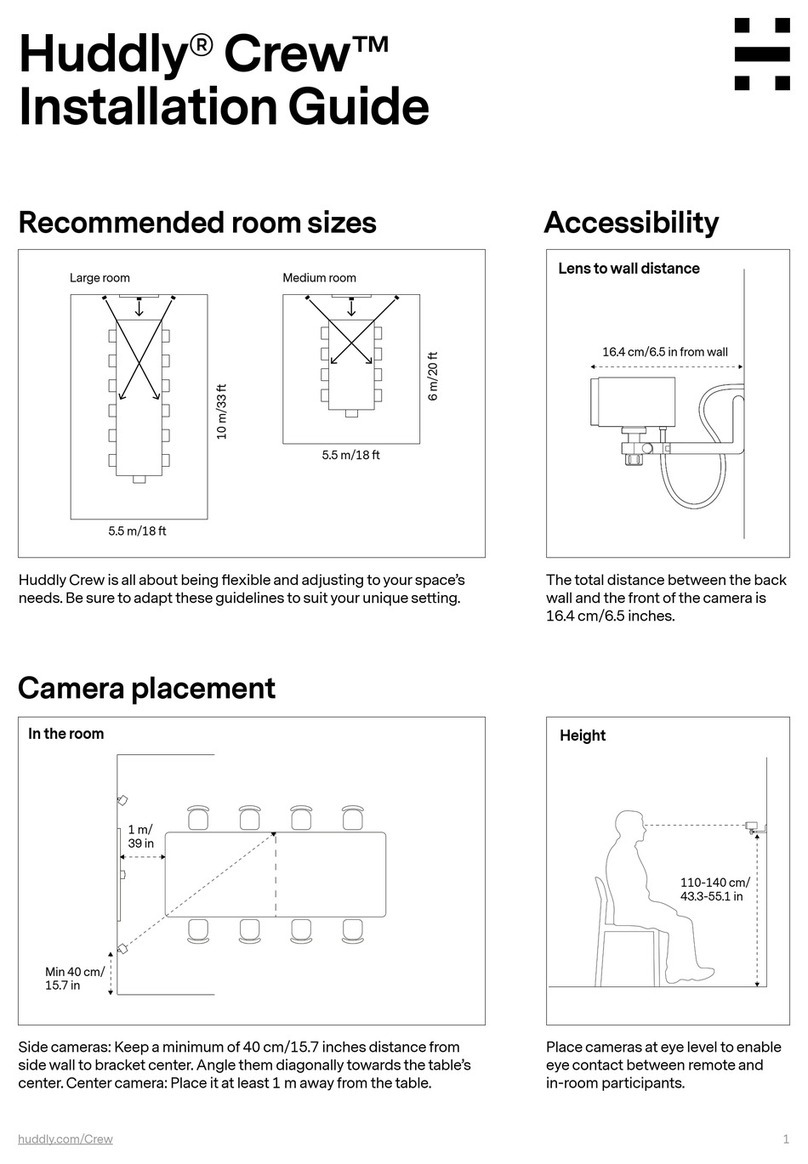 Huddly Crew installation guide Huddly Crew installation guide