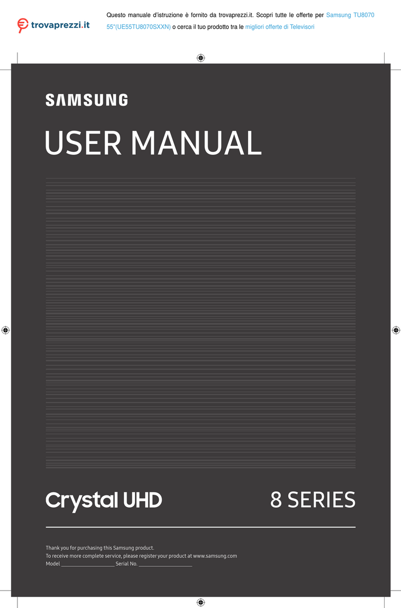 Samsung TU8070 User manual