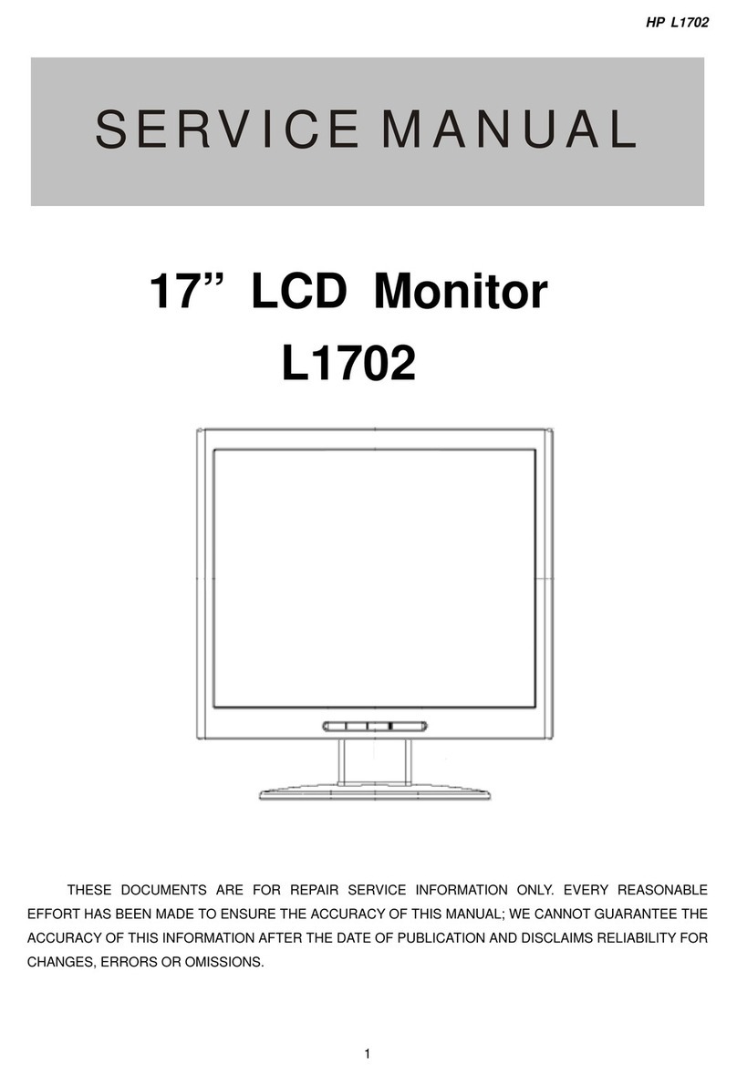 HP Compaq L1702 User manual