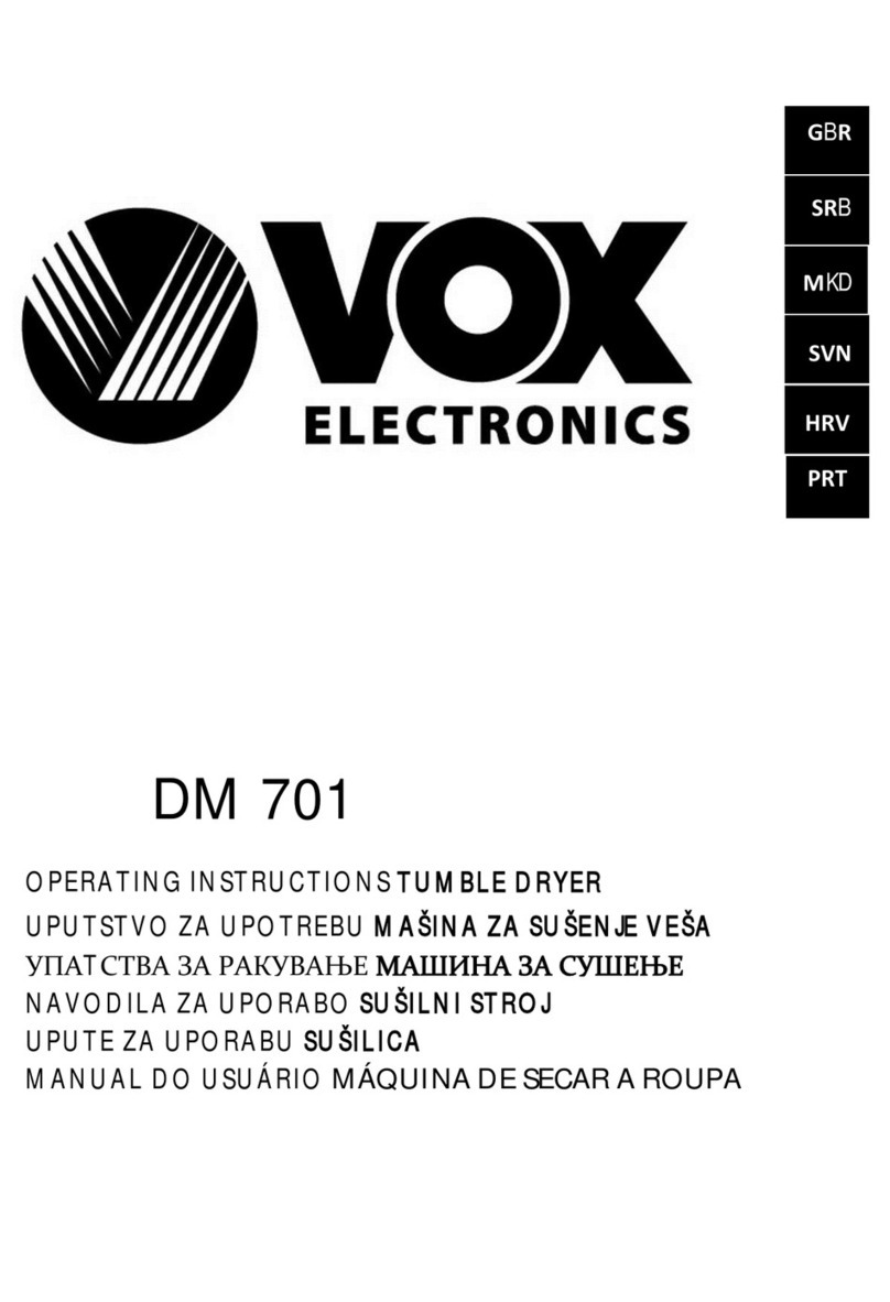VOX electronics DM 701 User manual VOX electronics DM 701 User manual