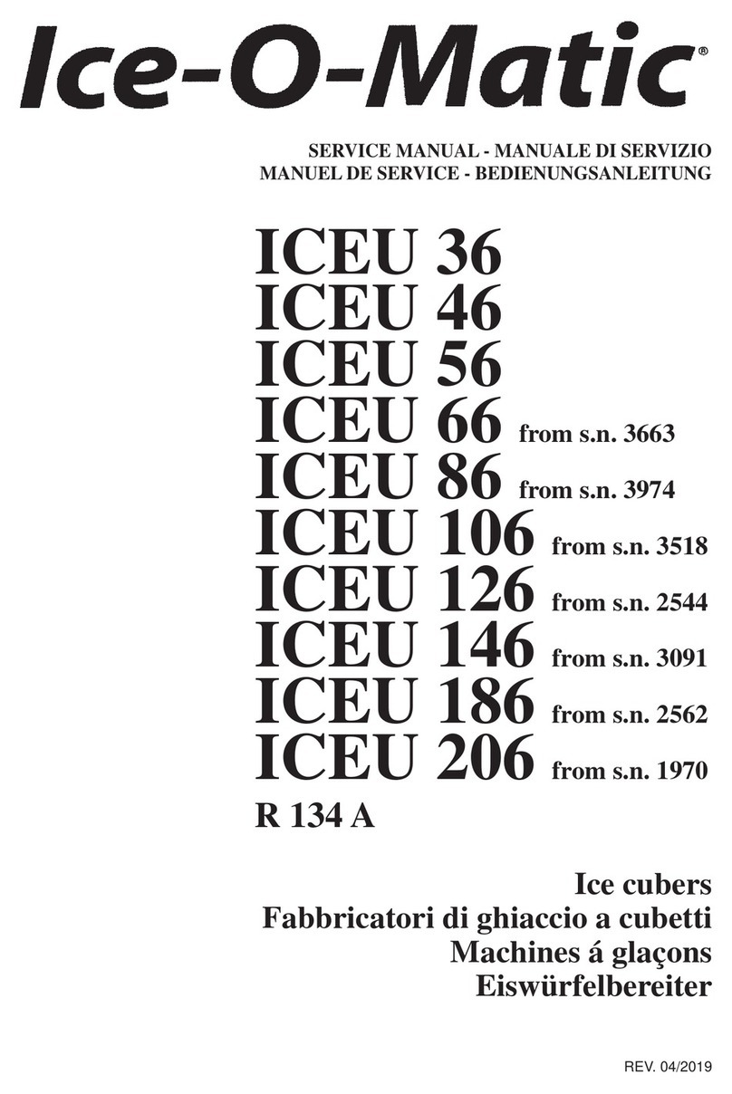 Ice-O-Matic ICEU 36 Service manual Ice-O-Matic ICEU 36 Service manual