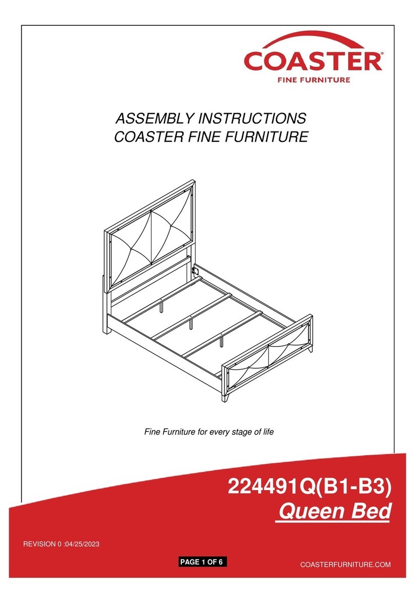 Coaster Larue 224491Q Assembly instructions