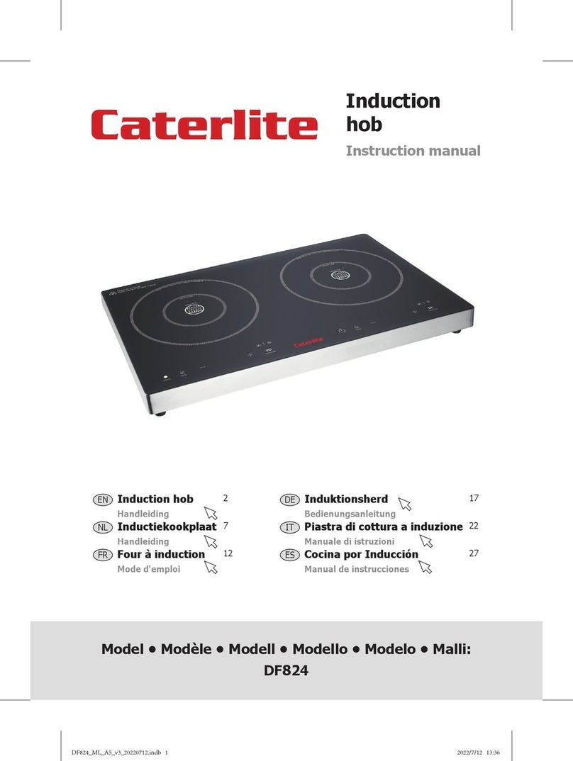 Caterlite DF824 instruction manual