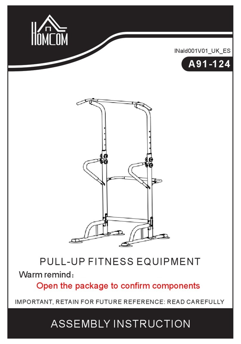 HOMCOM A91-124 Assembly instruction