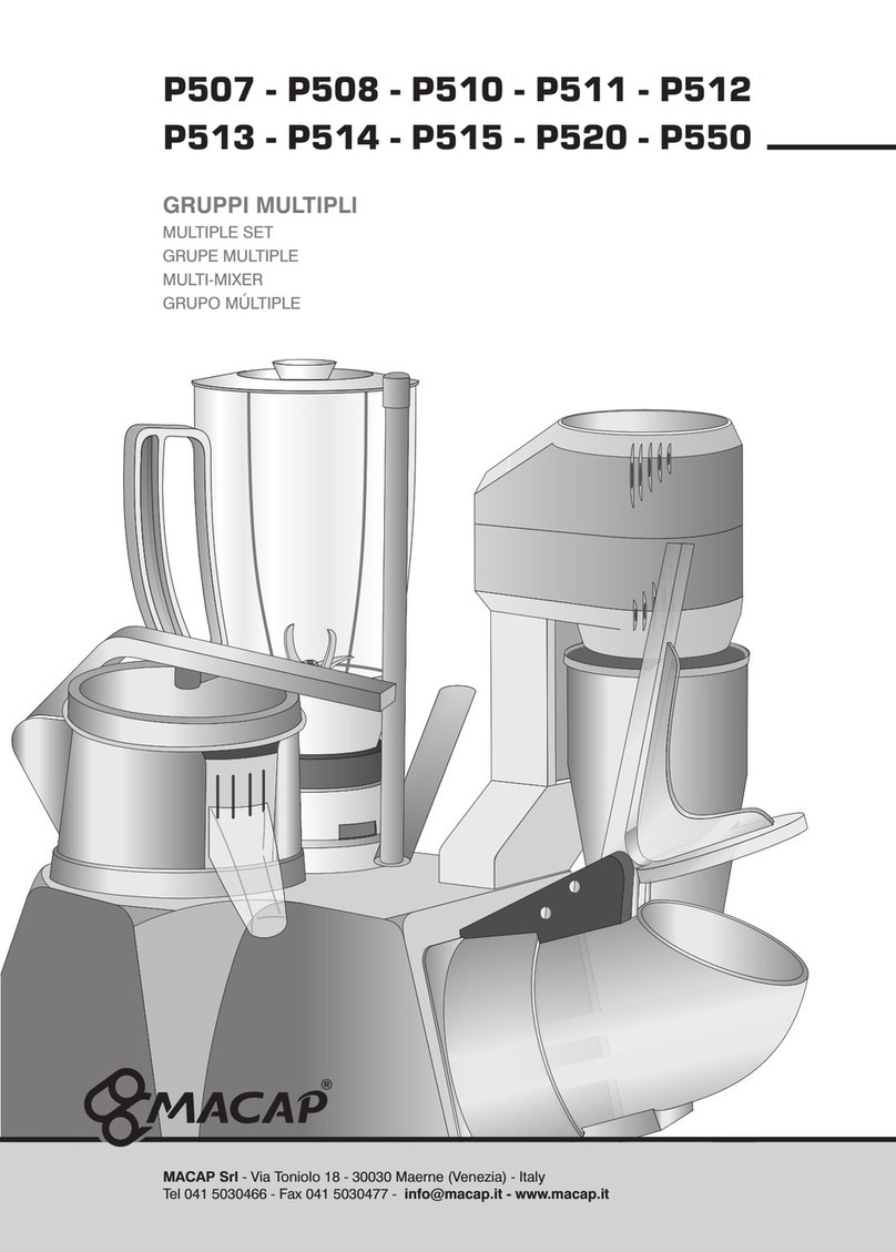 MACAP P507 manual
