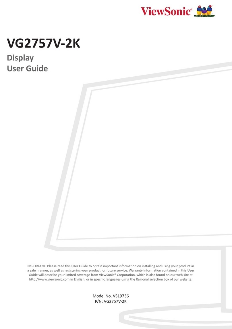 ViewSonic VS19736 User manual