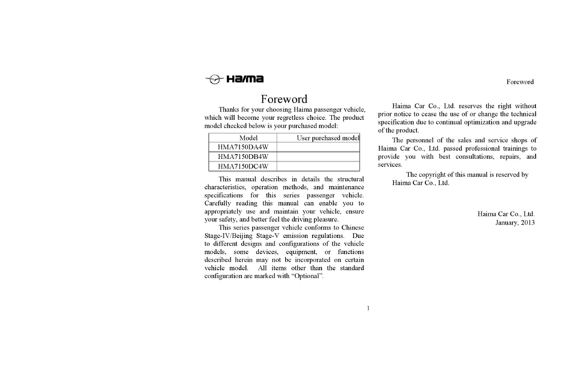 HAIMA HMA7150DA4W User manual