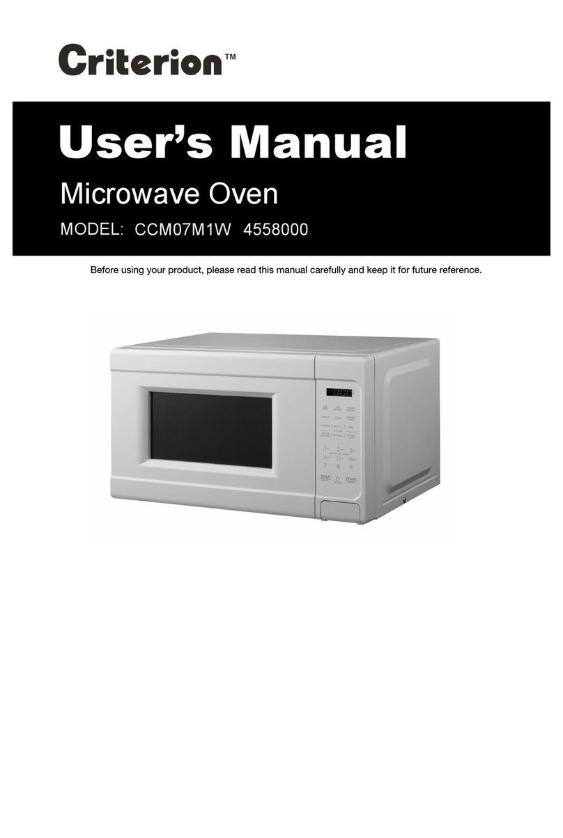 Criterion CCM07M1W user manual