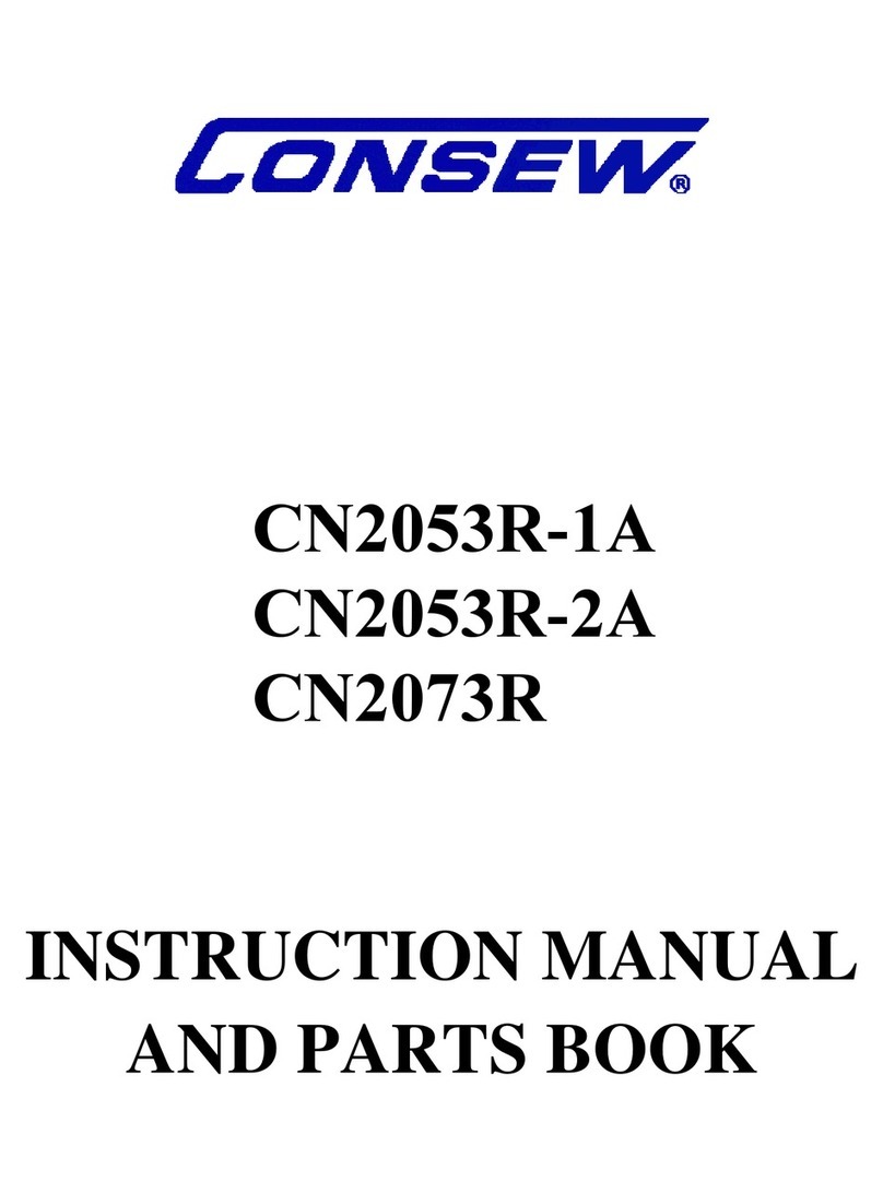 Consew CN2053R-1A User manual Consew CN2053R-1A User manual
