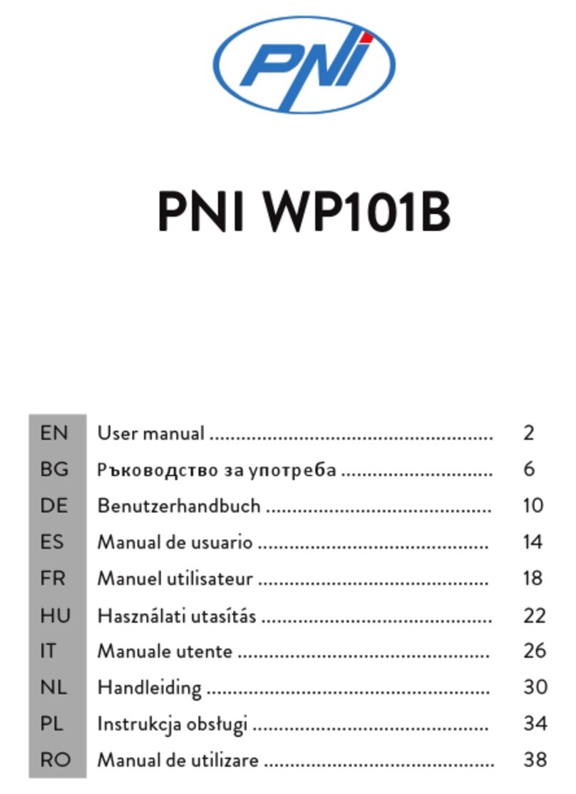 PNI WP101B user manual