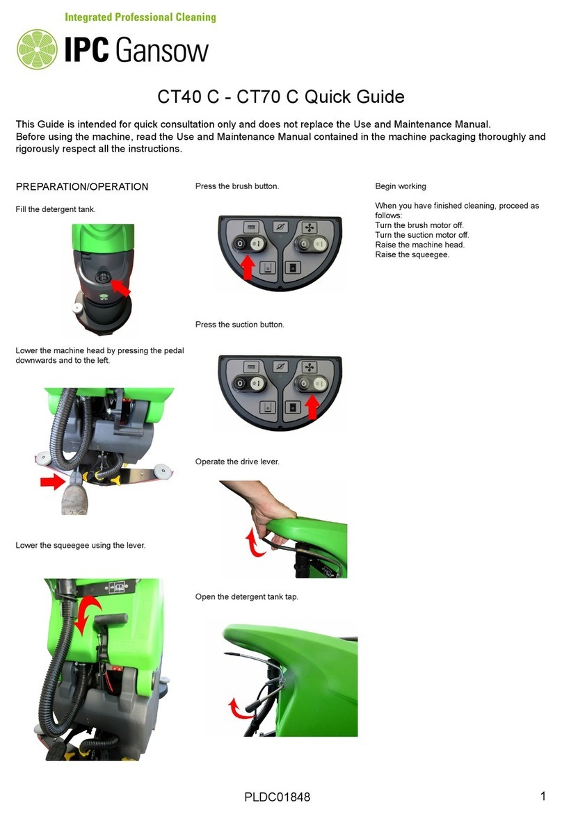 IPC Gansow CT40 C User manual
