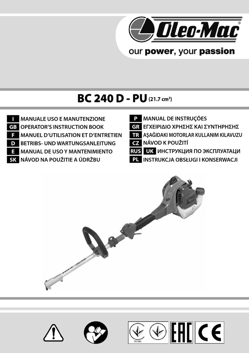 Oleo-Mac BC 240 D-PU Manual