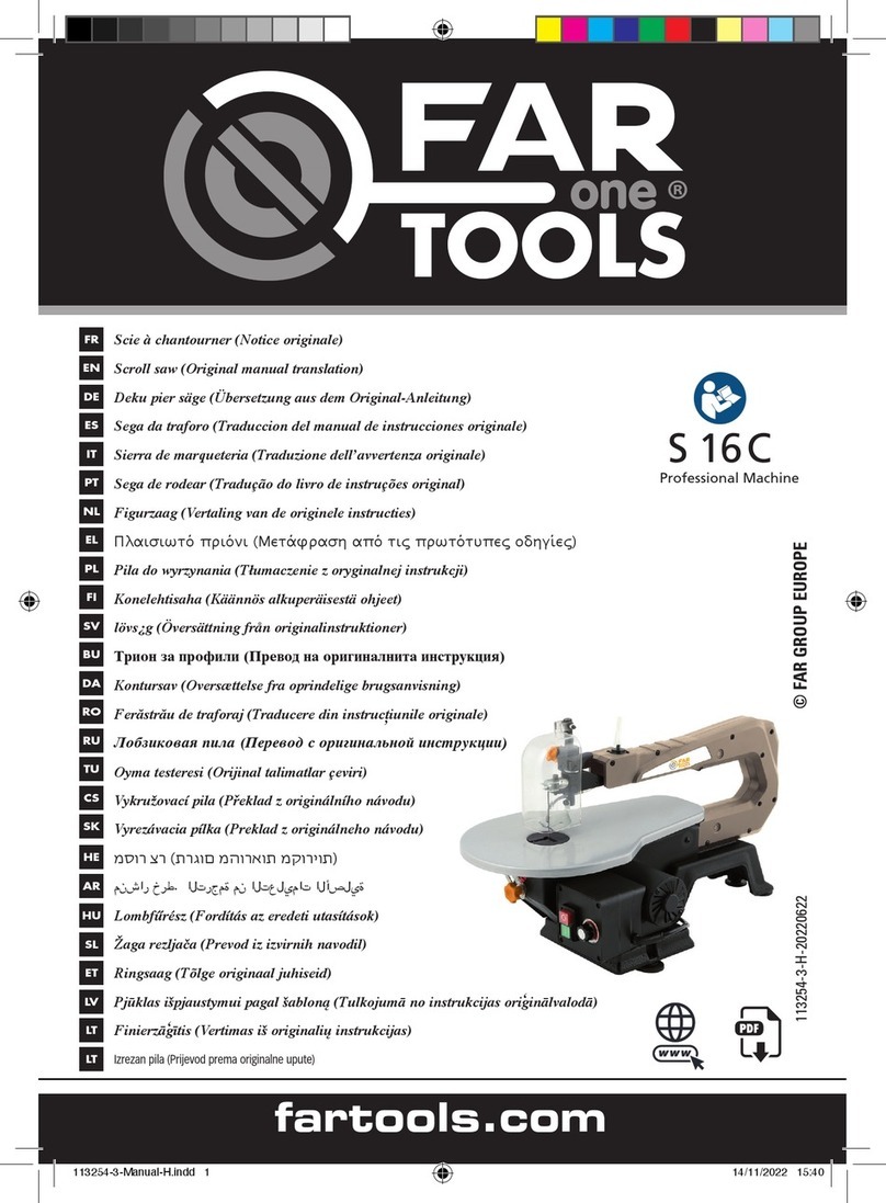 Far Tools S 16C Operation instructions