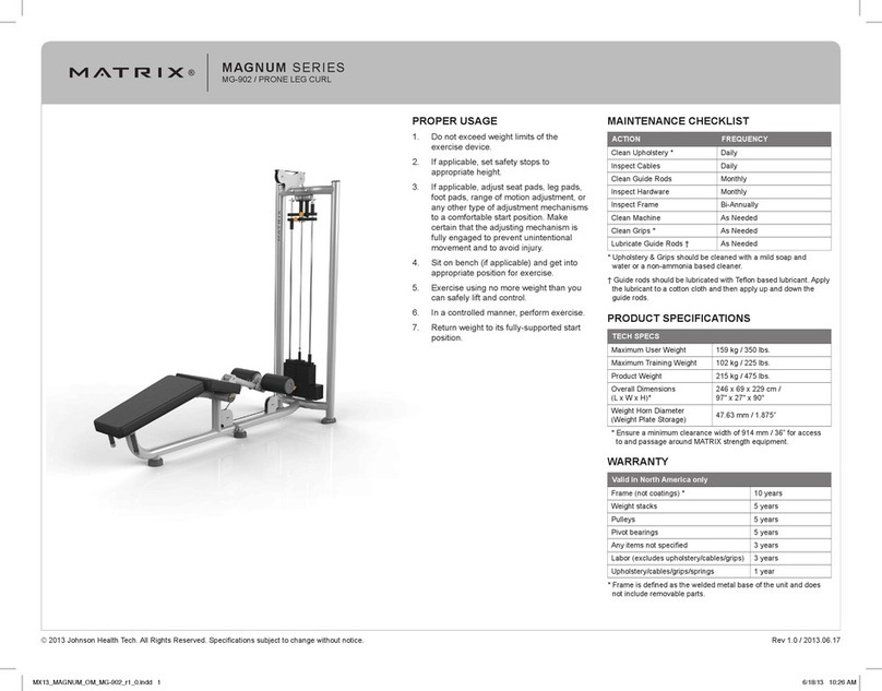 Matrix MAGNUM SERIES User manual