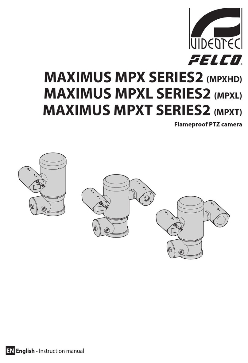 Videotec MAXIMUS MPX SERIES2 instruction manual