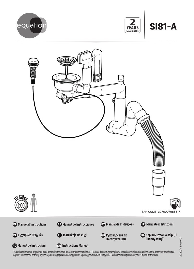 EQUATION SI81-A instruction manual