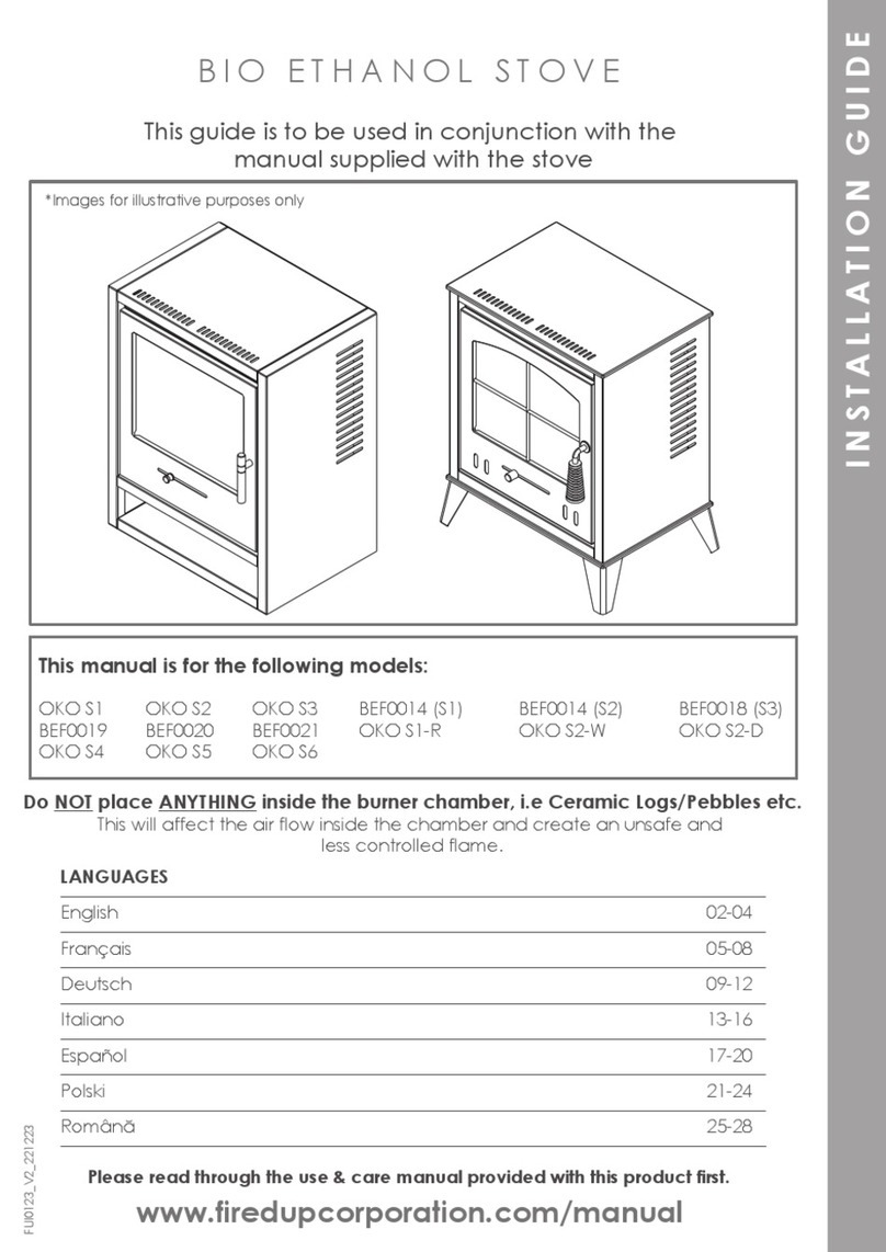Fired Up Corporation OKO S1 installation guide
