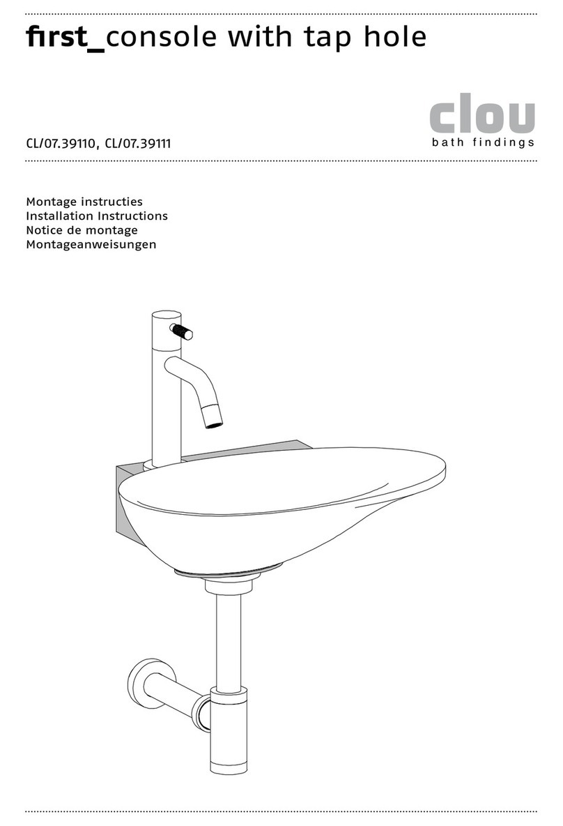 Clou first CL/07.39110 User manual