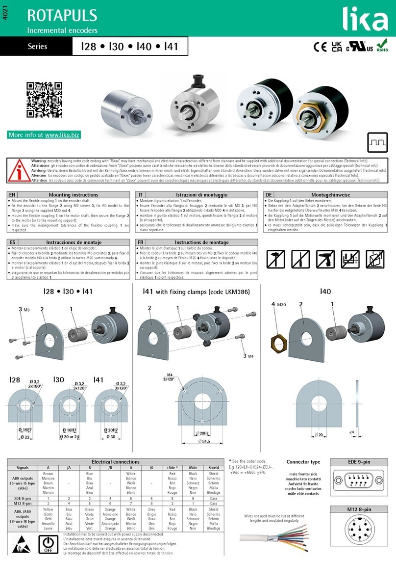 Lika ROTAPULS I30 Series User manual