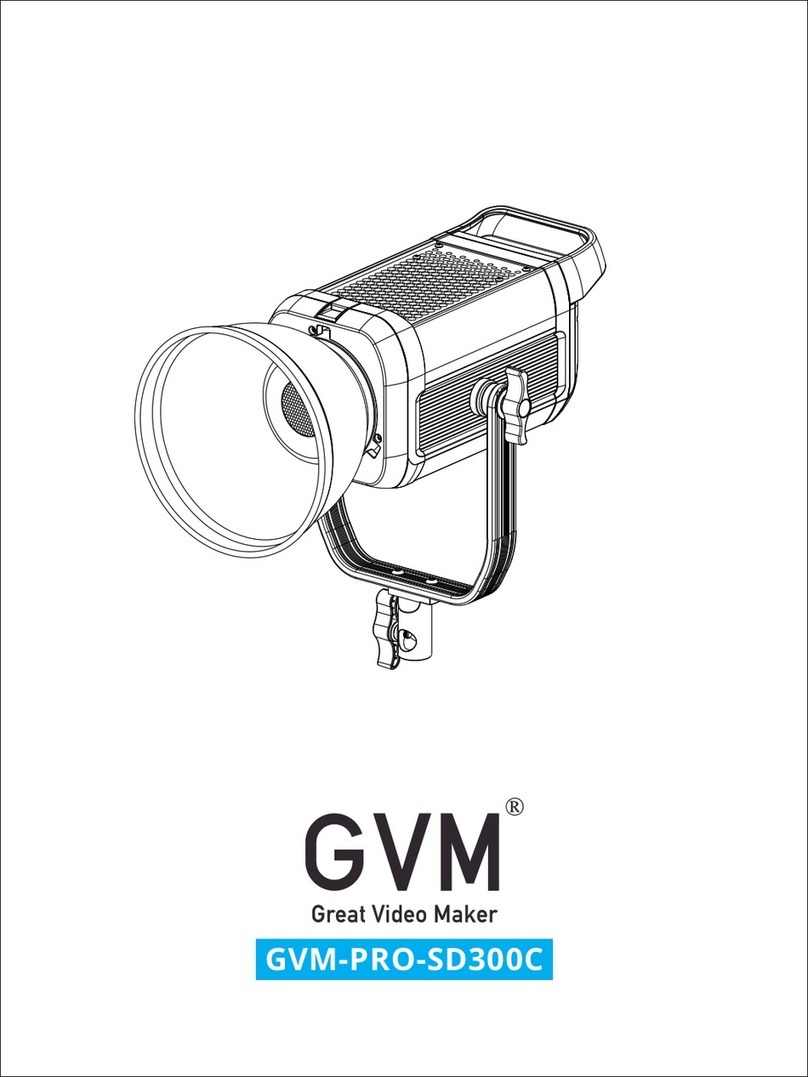 GVM GVM-PRO-SD300C User manual