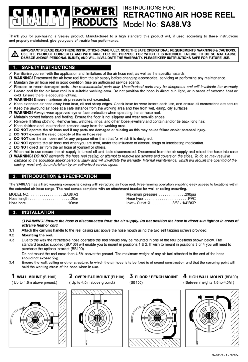 Sealey SA88.V3 User manual