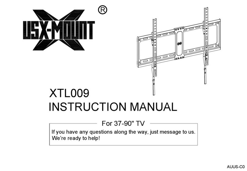 USX-MOUNT XTL009 User manual