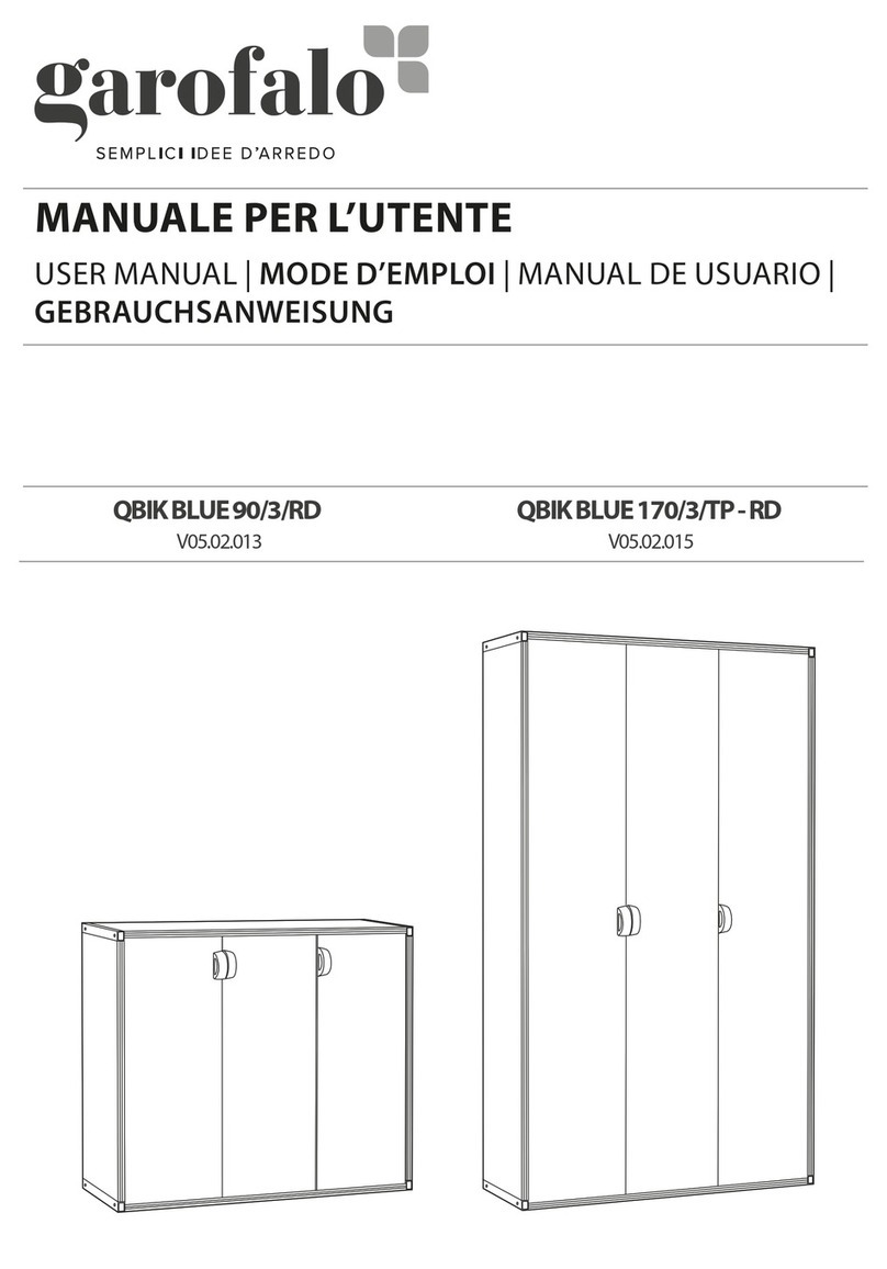 garofalo QBIK BLUE 90/3/RD user manual