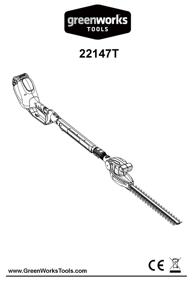 GreenWorks Tools 22147T Original instructions