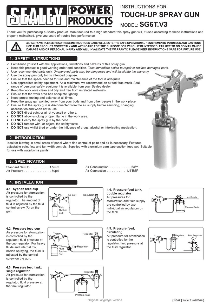 Sealey SG6T.V3 User manual