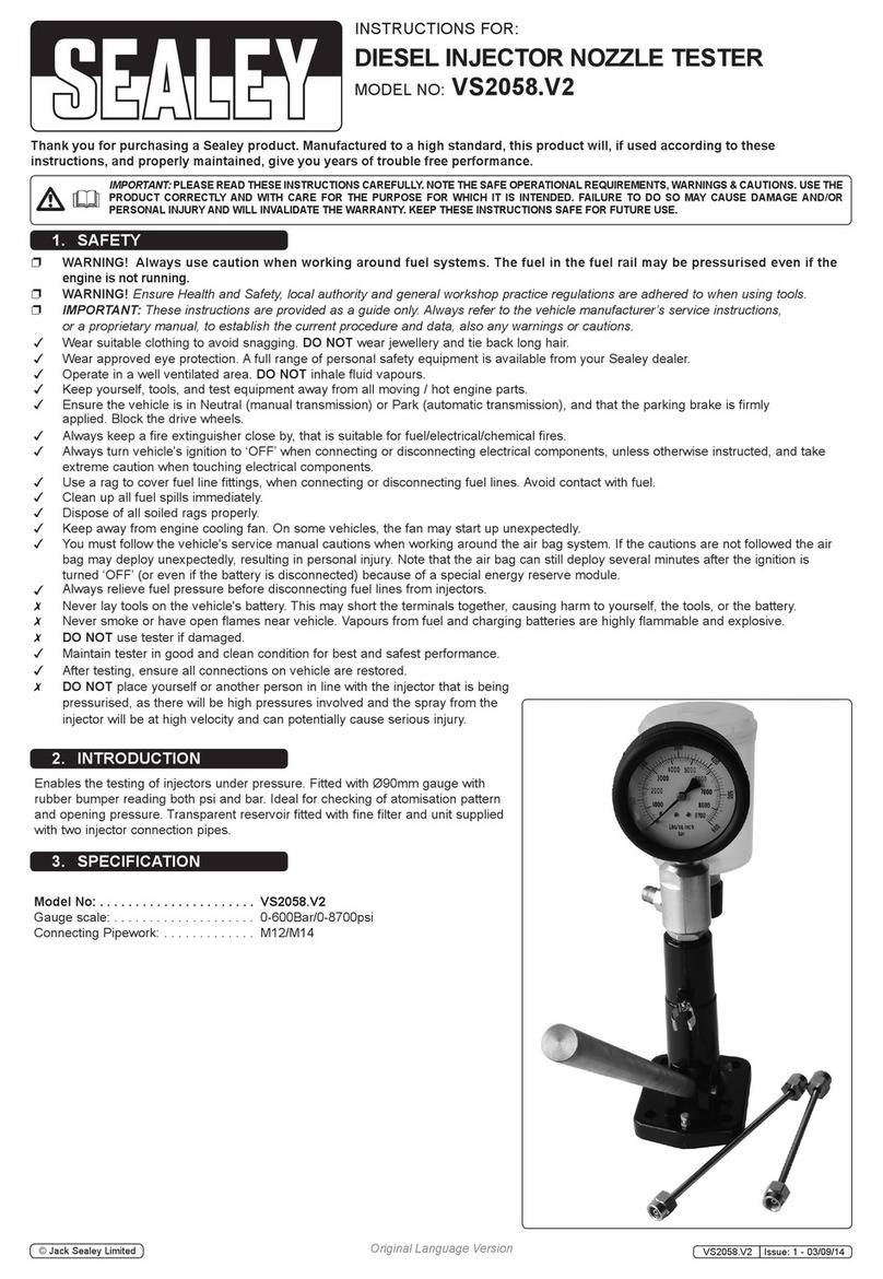 Sealey VS2058.V2 User manual