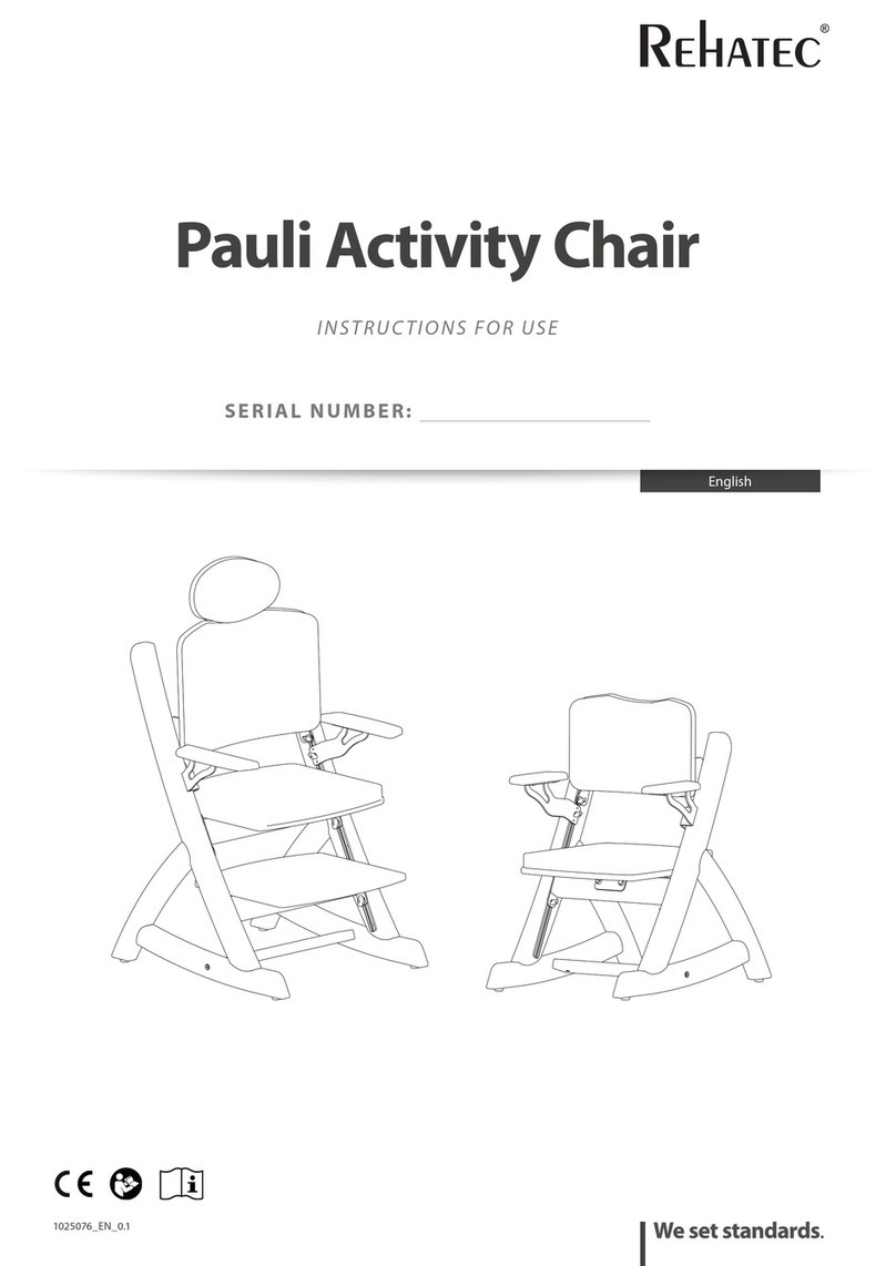 Rehatec Pauli Activity Chair User manual