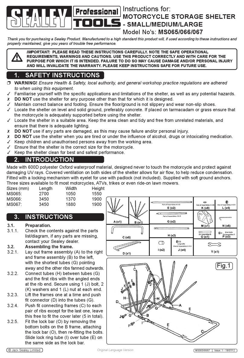Sealey MS065 instructions