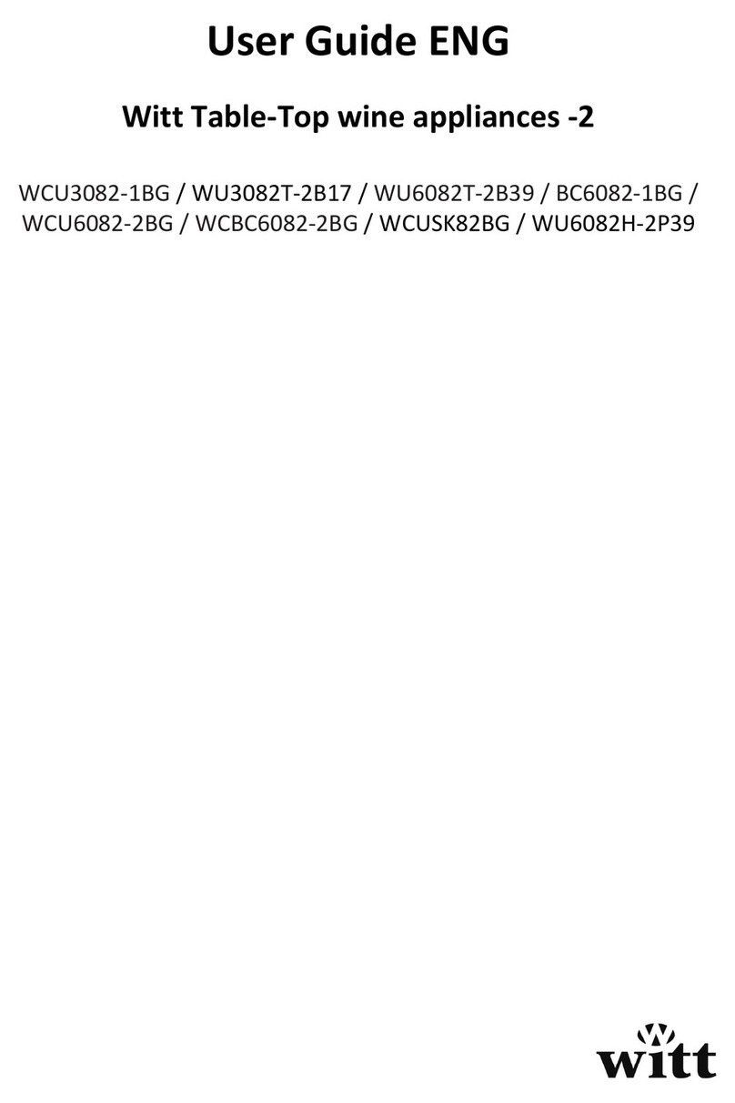 Witt WCU3082-1BG user guide