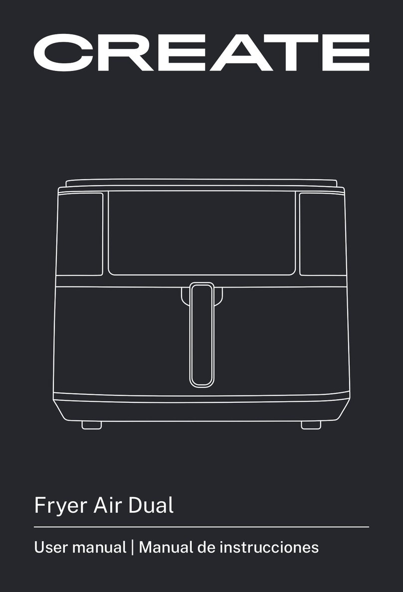 Create Fryer Air Dual user manual