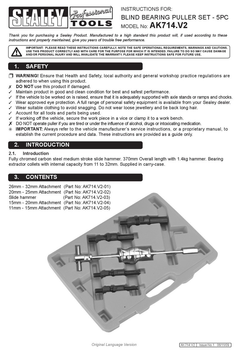 Sealey AK714.V2 instructions