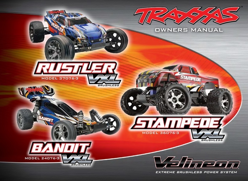 Traxxas 37076-3 User manual