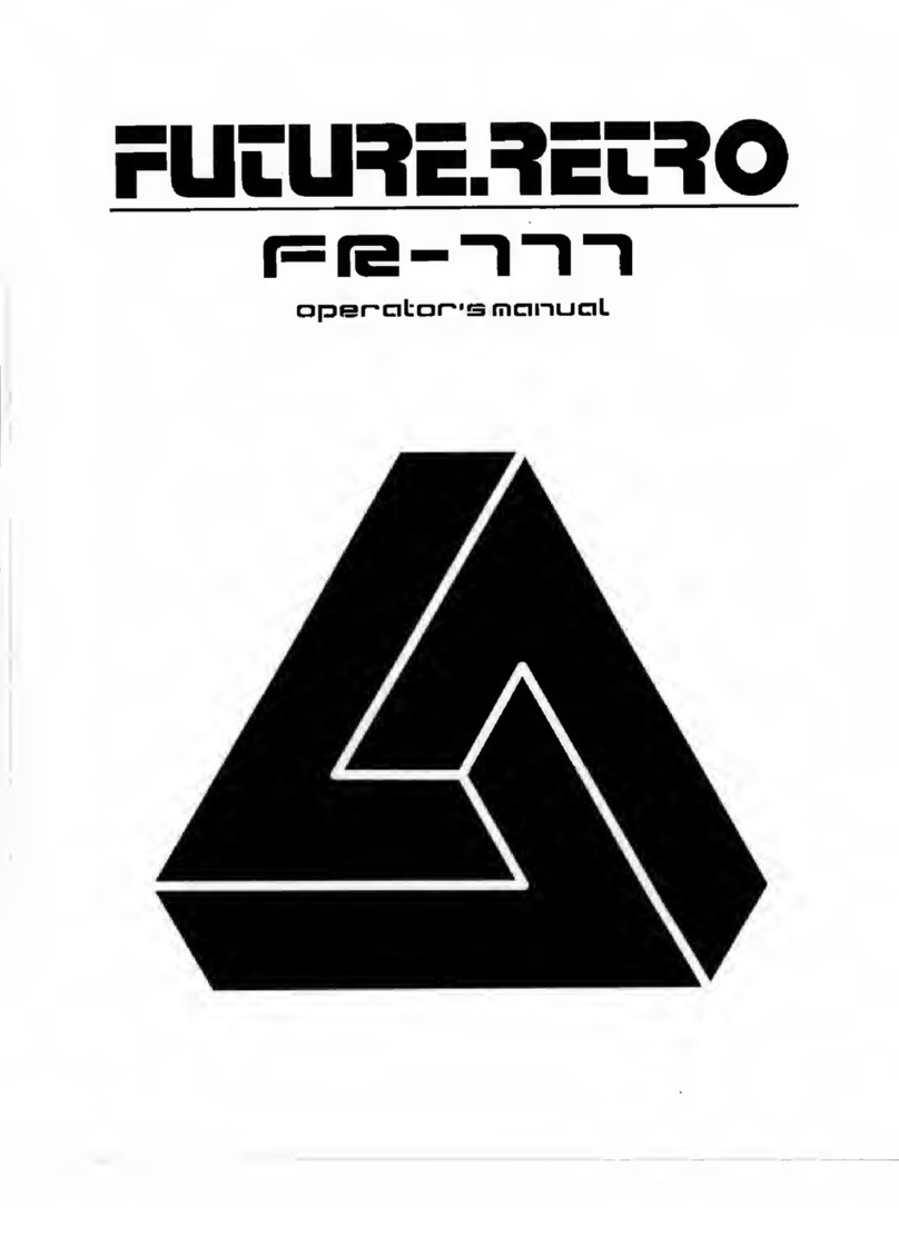 future.retro RE-777 User manual