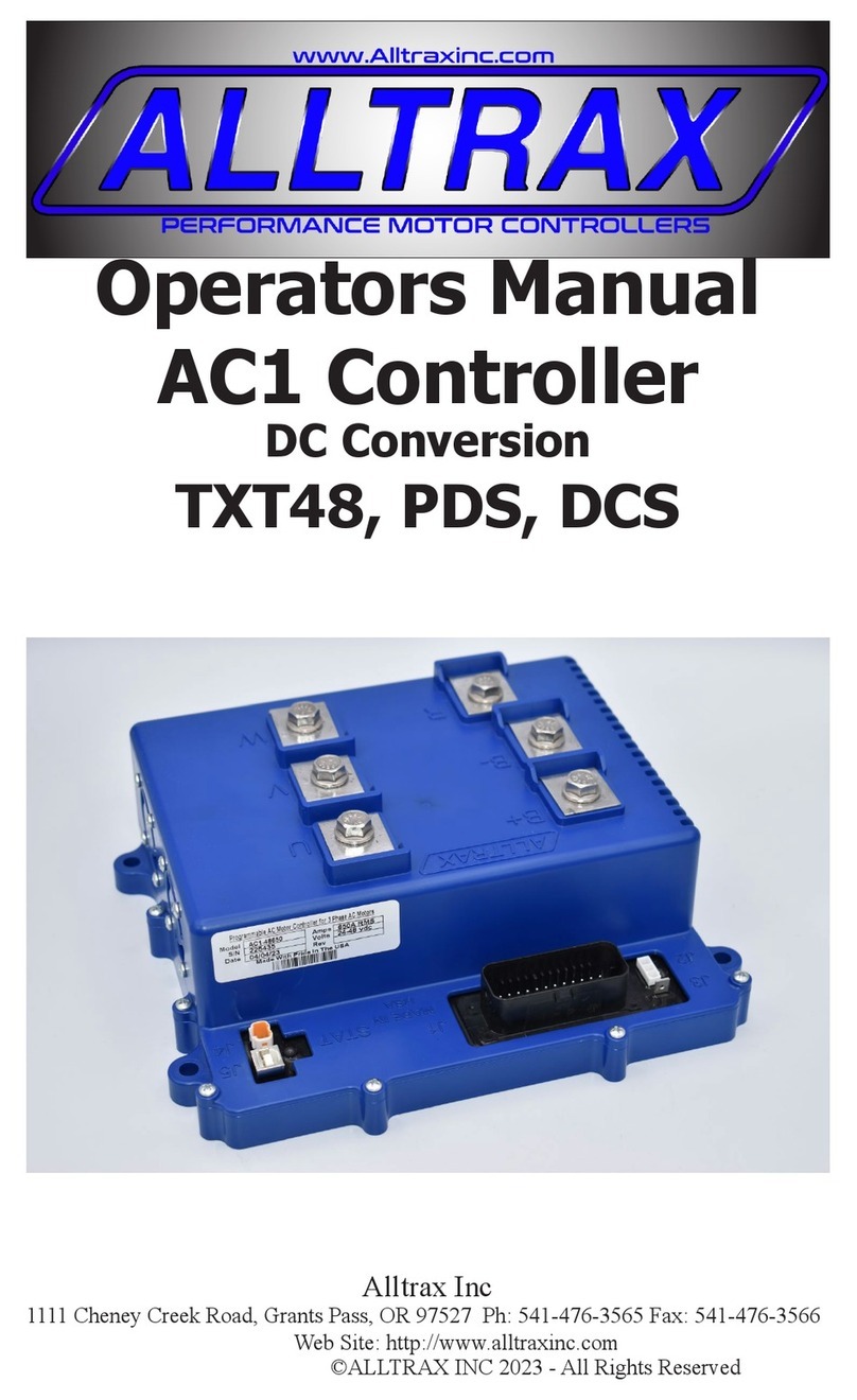 Alltrax AC1 User manual