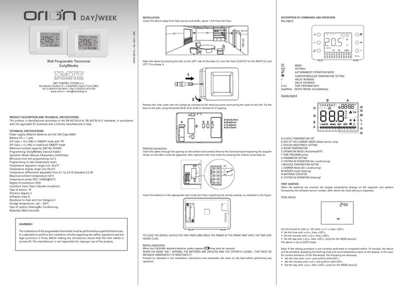 Imit orion DAY/WEEK manual