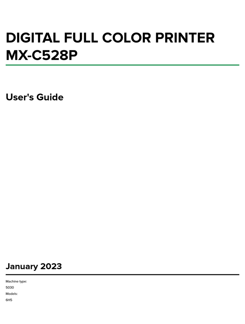 Sharp MX-C528P User manual