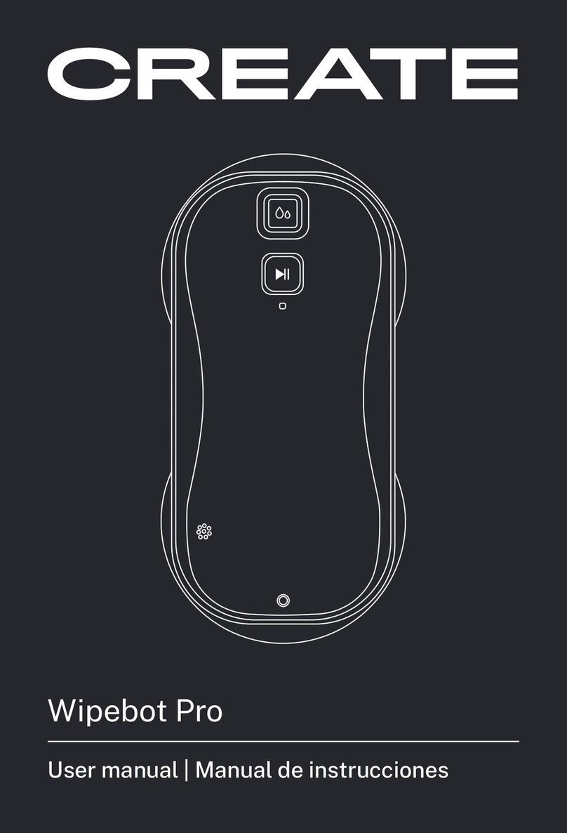 Create Wipebot Pro user manual