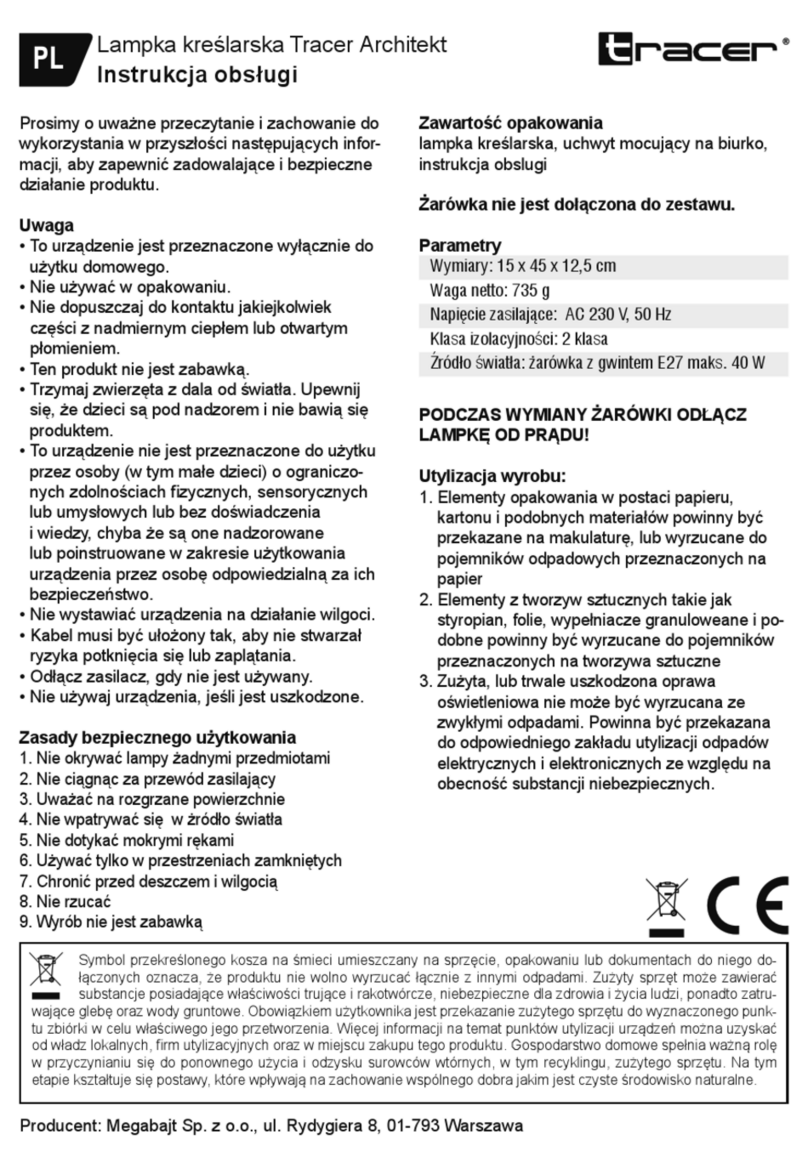 Tracer Architekt User manual