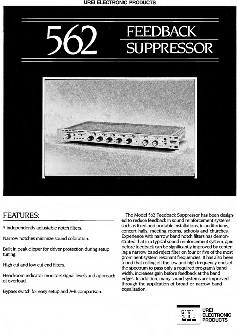 Universal Audio 562 manual