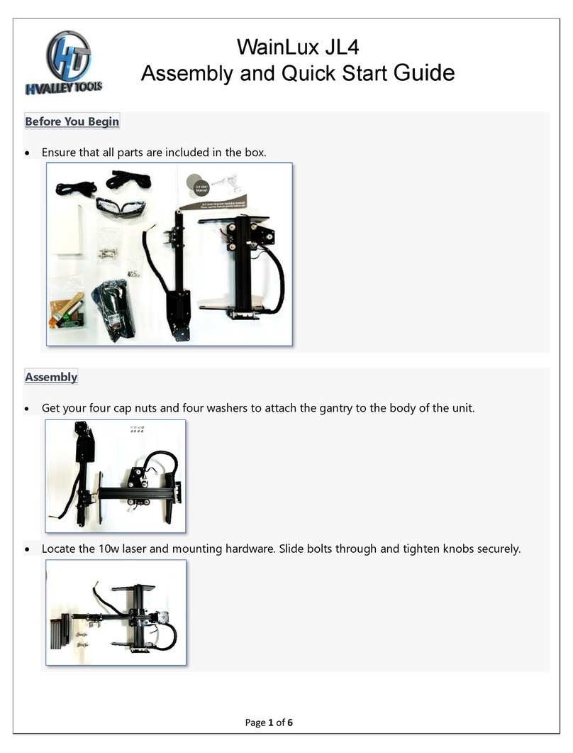 HT WainLux JL4 Assembly and quick start guide
