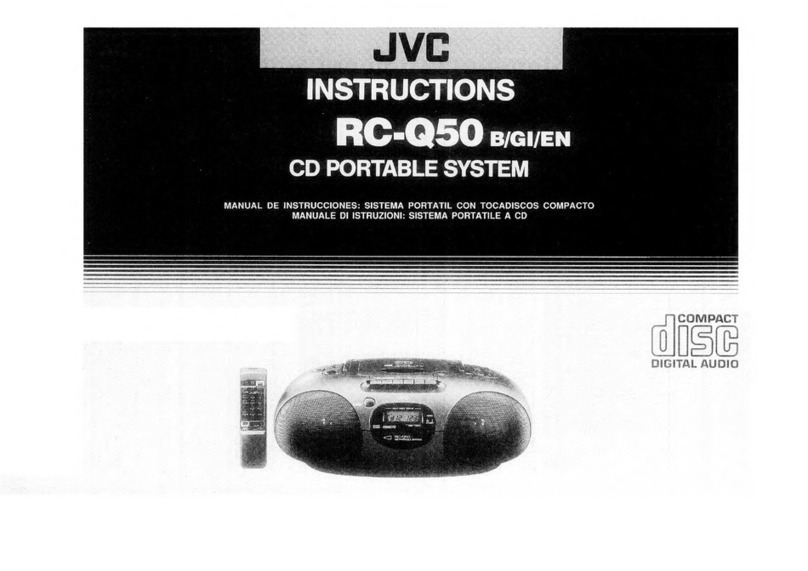 JVC RC-Q50 User manual