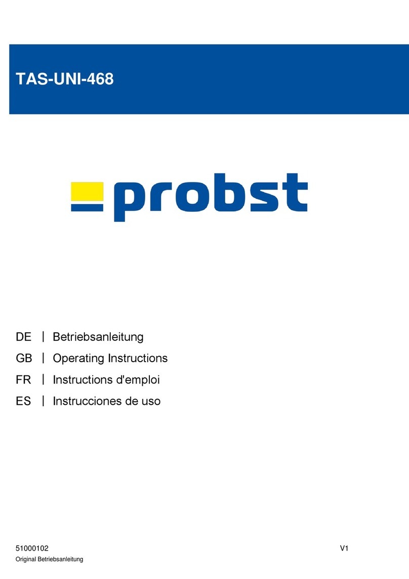 probst TAS-UNI-468 User manual