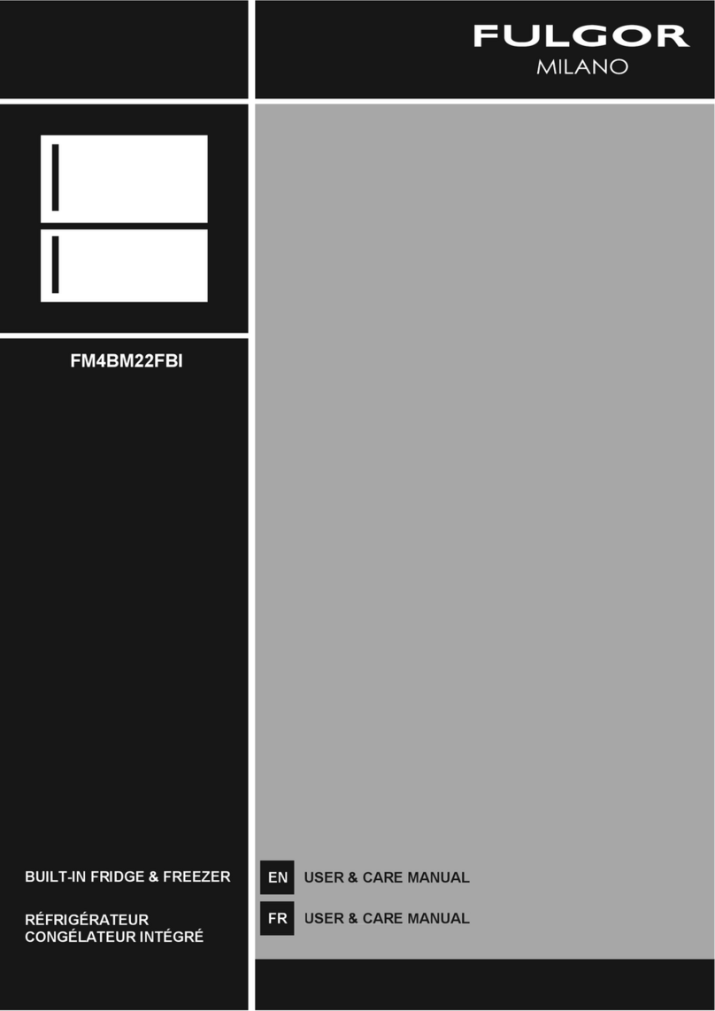 Fulgor Milano FM4BM22FBI User manual
